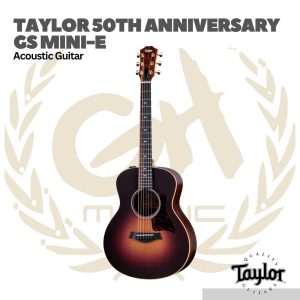 Taylor 50th Anniversary GS Mini-e Rosewood SB LTD Acoustic Guitar - Gitar Akustik
