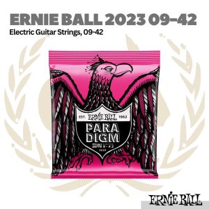 Ernie Ball 2023 Paradigm Super Slinky Electric Guitar Strings, 9-42 - Senar Gitar