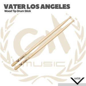 Vater Hickory Wood Tip Los Angeles Drum Sticks - Stik Drum - VH5AW - 5A