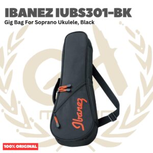 Ibanez IUBS301-BK Gig Bag For Soprano Ukulele - Tas Ukulele