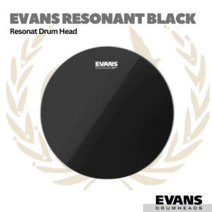 Evans Resonant Black - Membran Resonan Drum