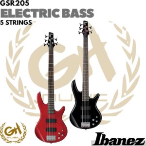 IBANEZ GSR205 5 STRING ELECTRIC BASS - BASS ELEKTRIK 5 SENAR - BK