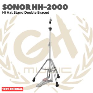 SONOR HH-2000 Hi Hat Stand Double Braced - HH2000 Stand Cymbal Hihat Drum Original Asli