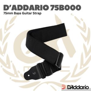 D'Addario 75B000 75mm Bass Guitar Strap - Strep Gitar Bass