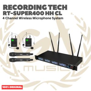 RECORDING TECH RT SUPER400 HH CL WIRELESS MICROPHONE