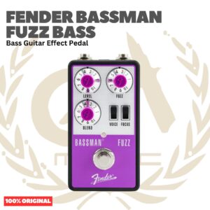 Fender Bassman Fuzz Bass Guitar Effects Pedal - Efek Pedal Gitar Bass