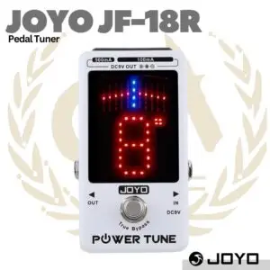 JOYO JF-18R Power Tune Tuner Pedal 2 in 1 - Adaptor / Power Supply + Tuner